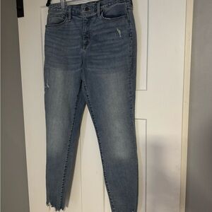 Universal Thread Light Blue Ankle Jeans